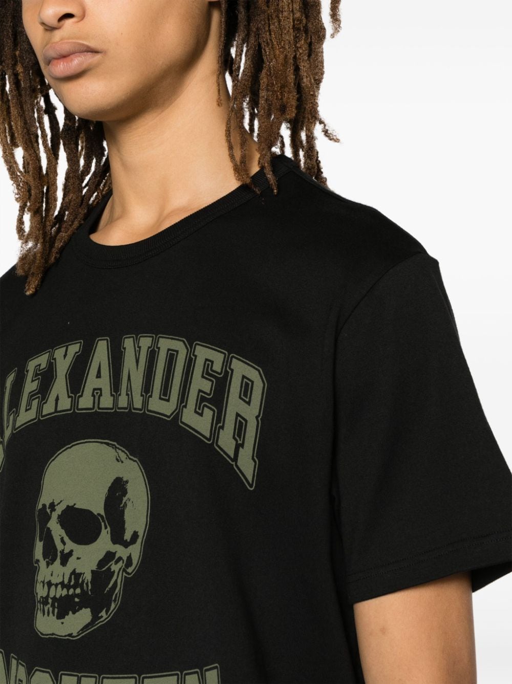 Alexander McQueen T-shirts and Polos Black - VivaceVenus