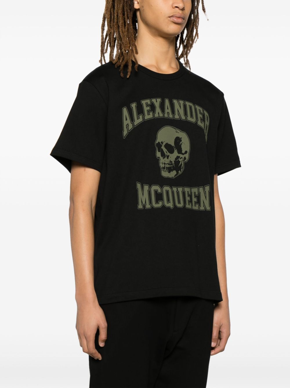 Alexander McQueen T-shirts and Polos Black - VivaceVenus