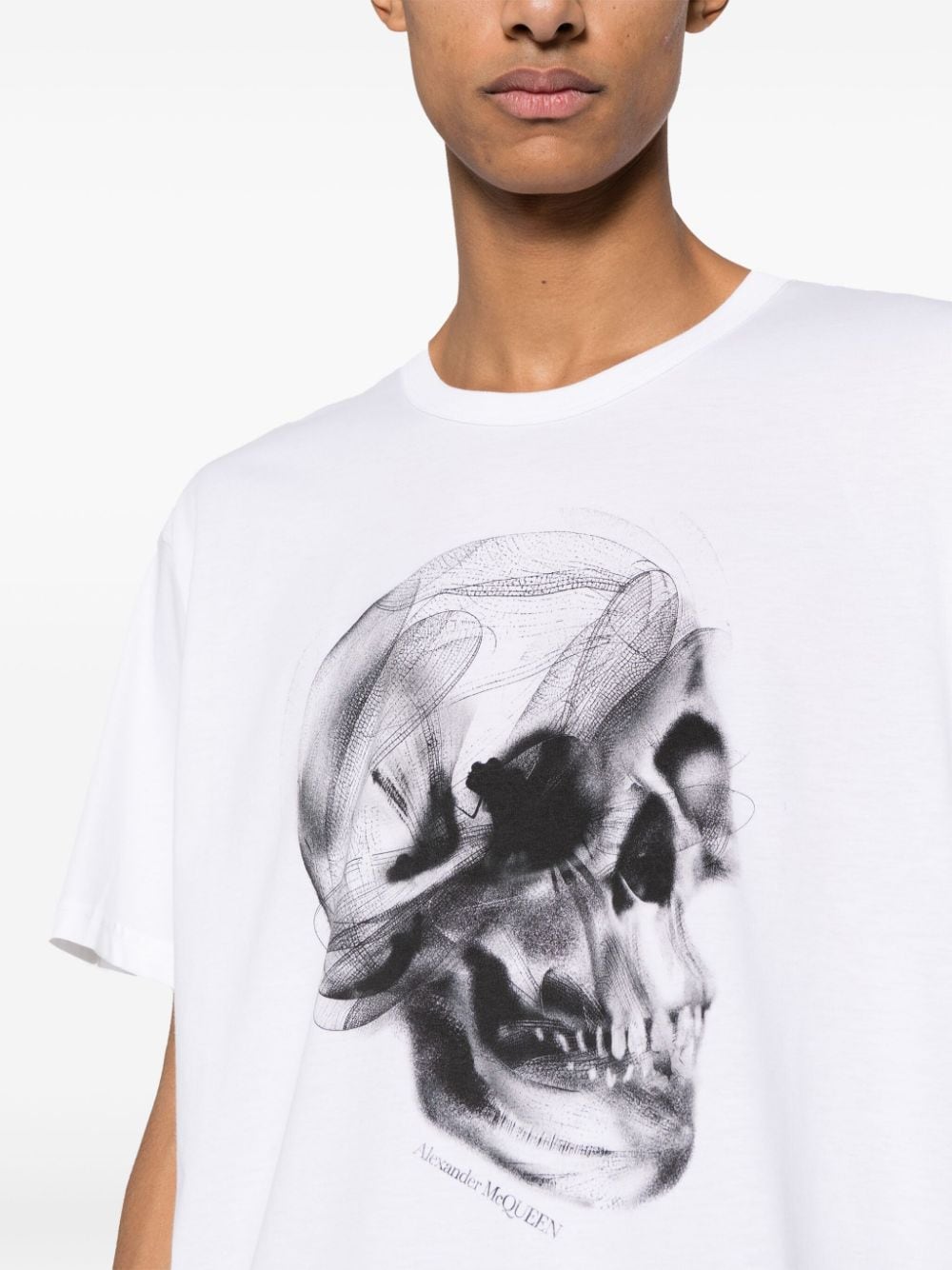 Alexander McQueen T-shirts and Polos White - VivaceVenus