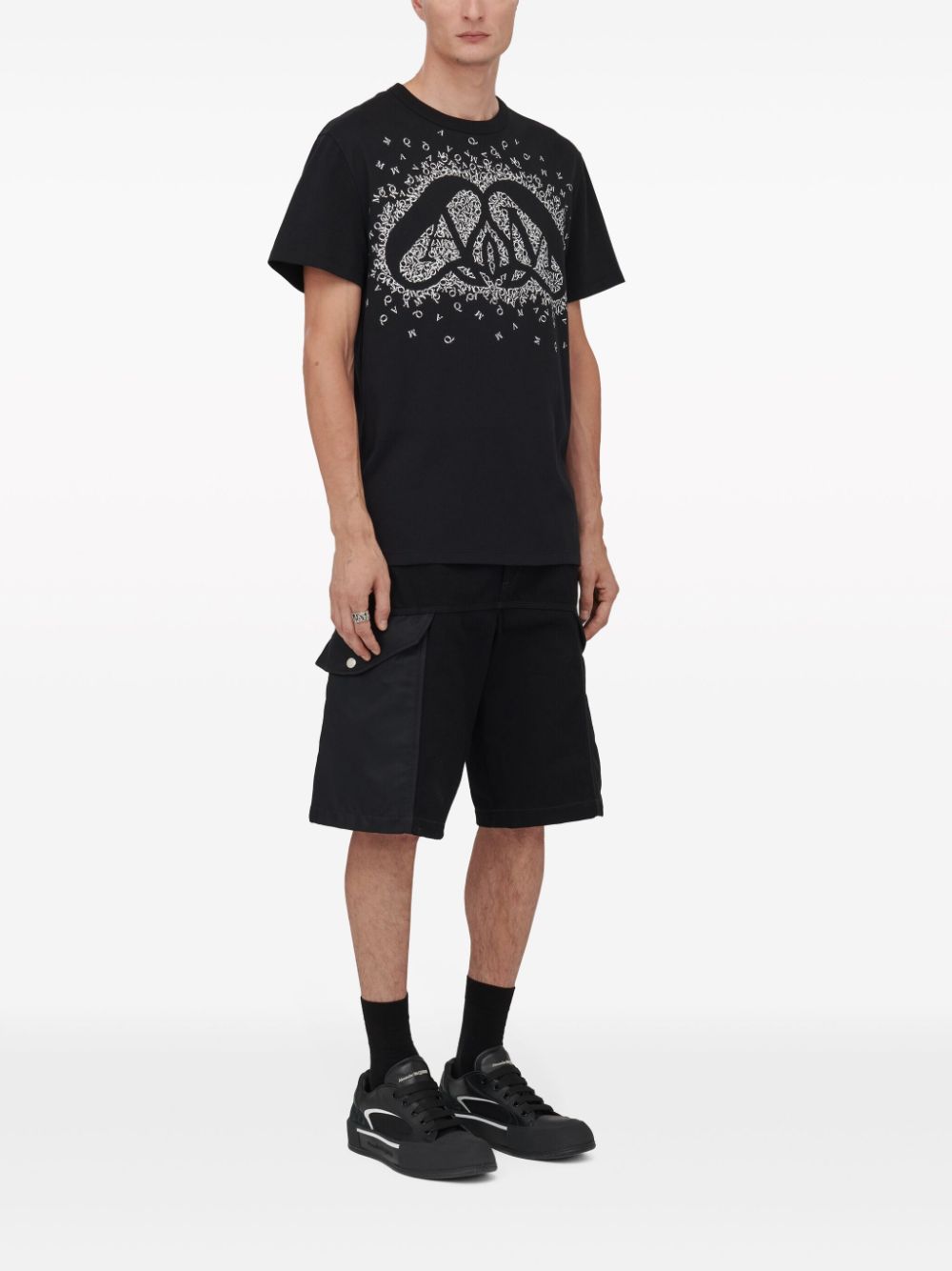 Alexander McQueen T-shirts and Polos Black - VivaceVenus