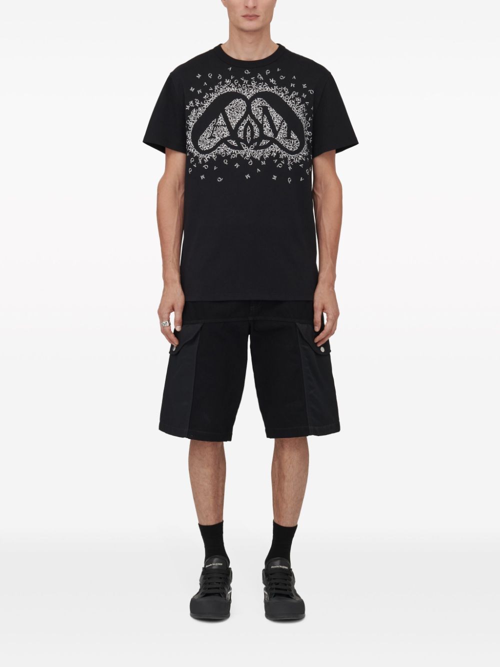 Alexander McQueen T-shirts and Polos Black - VivaceVenus