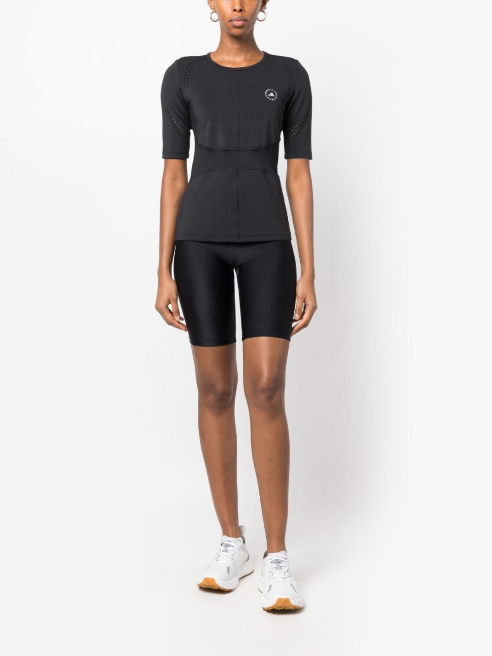 Adidas By Stella McCartney T-shirts and Polos Black - VivaceVenus