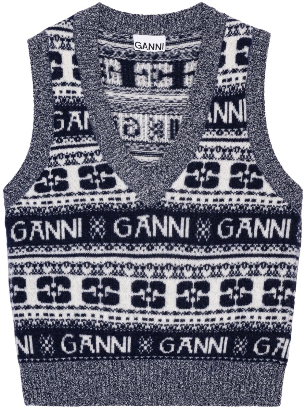 GANNI Sweaters Grey - VivaceVenus