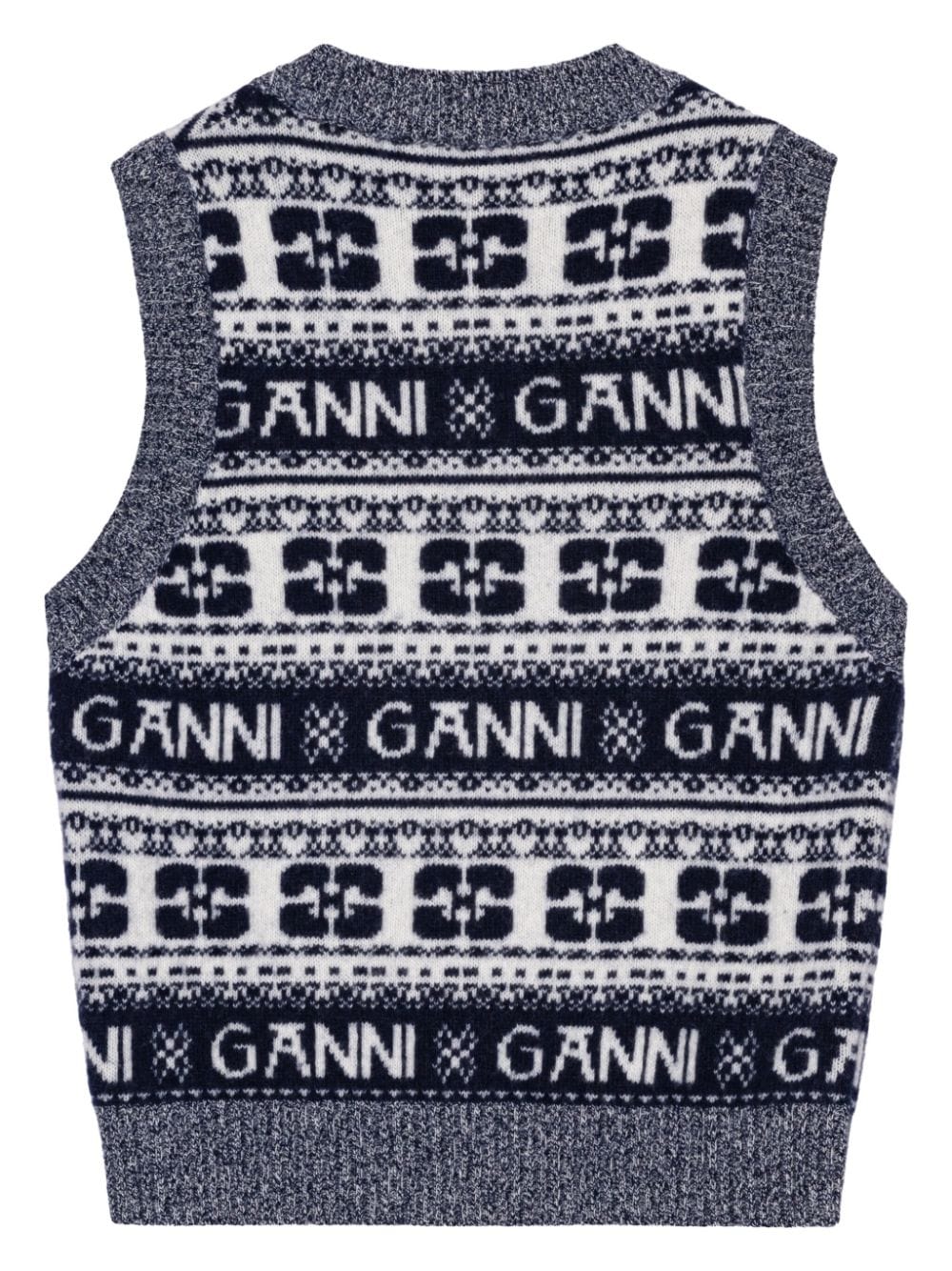 GANNI Sweaters Grey - VivaceVenus