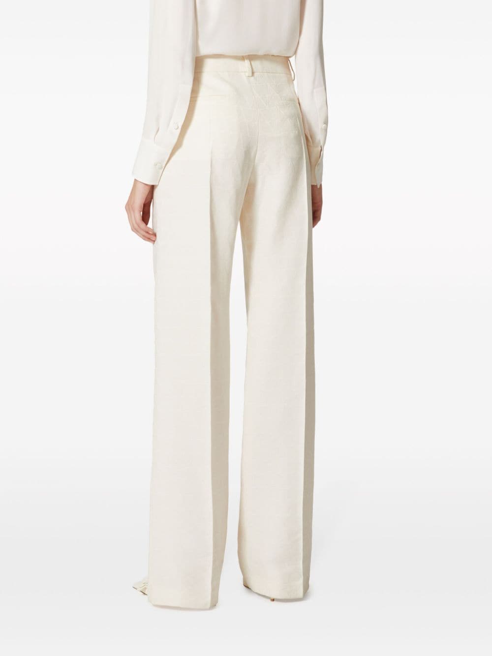 Valentino Trousers White - VivaceVenus