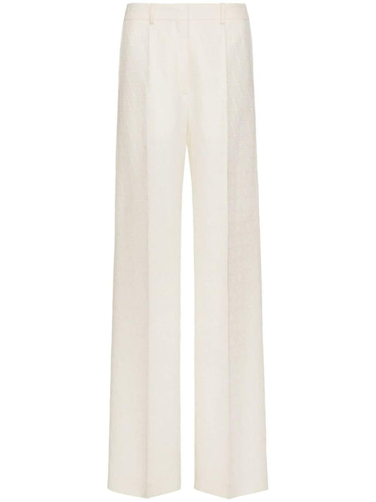 Valentino Trousers White - VivaceVenus