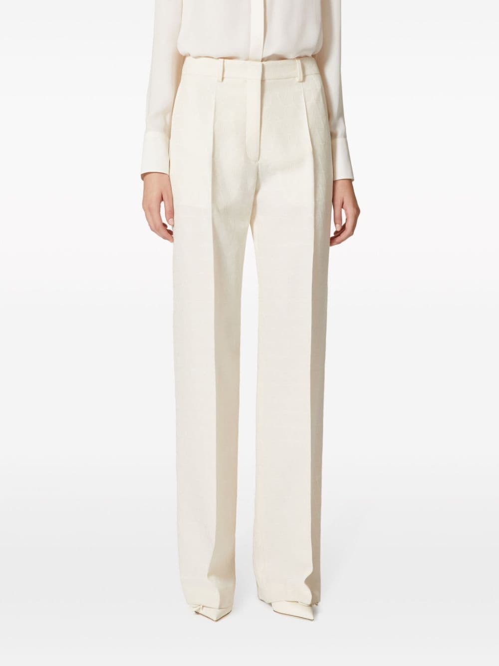 Valentino Trousers White - VivaceVenus