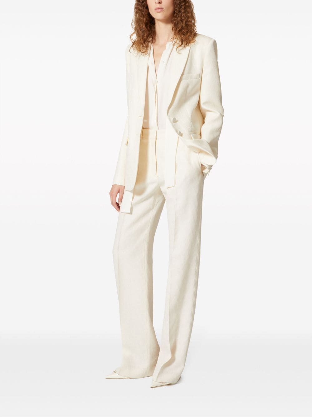 Valentino Trousers White - VivaceVenus