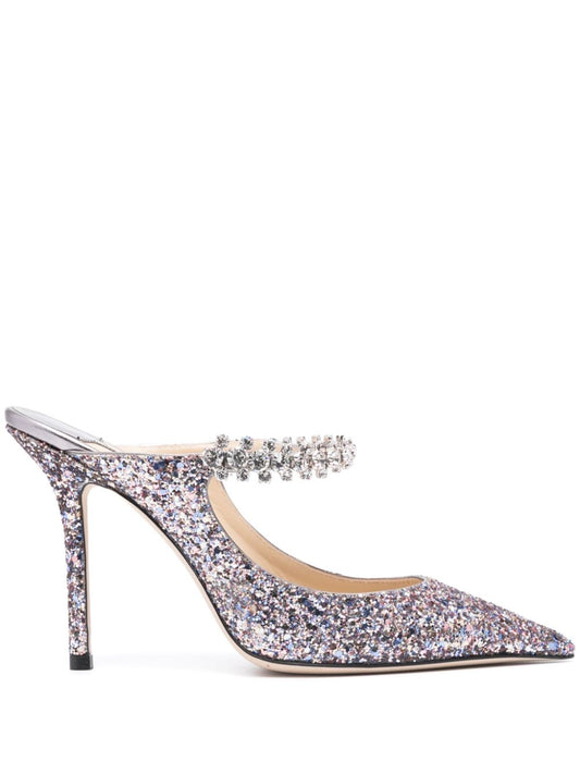 Jimmy Choo With Heel Silver - VivaceVenus