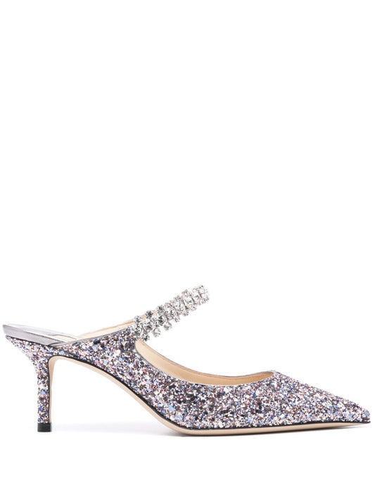 Jimmy Choo With Heel Silver - VivaceVenus