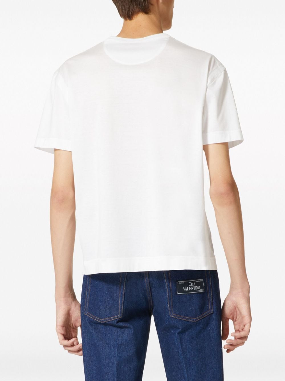 Valentino T-shirts and Polos White - VivaceVenus