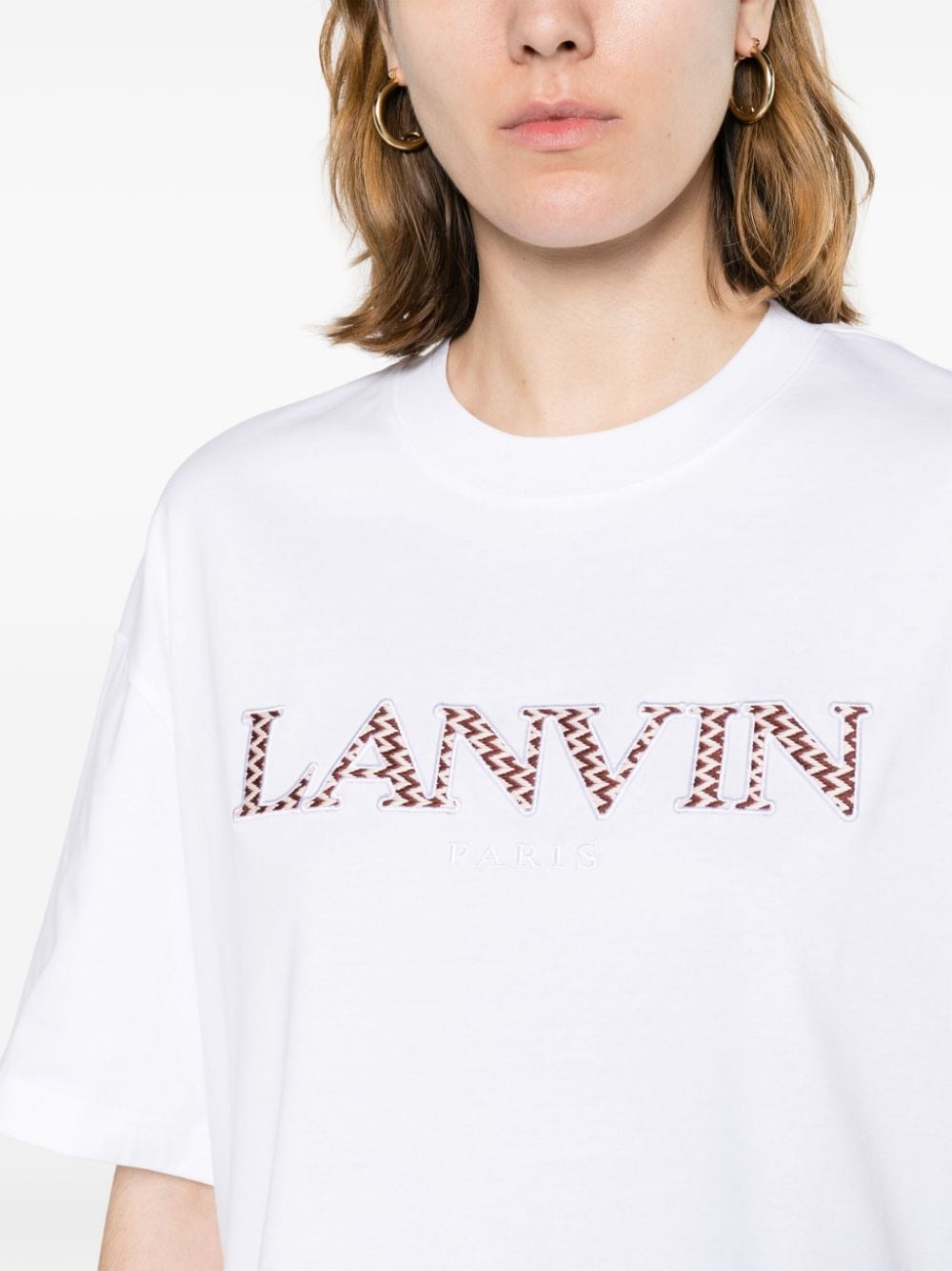 Lanvin T-shirts and Polos White - VivaceVenus