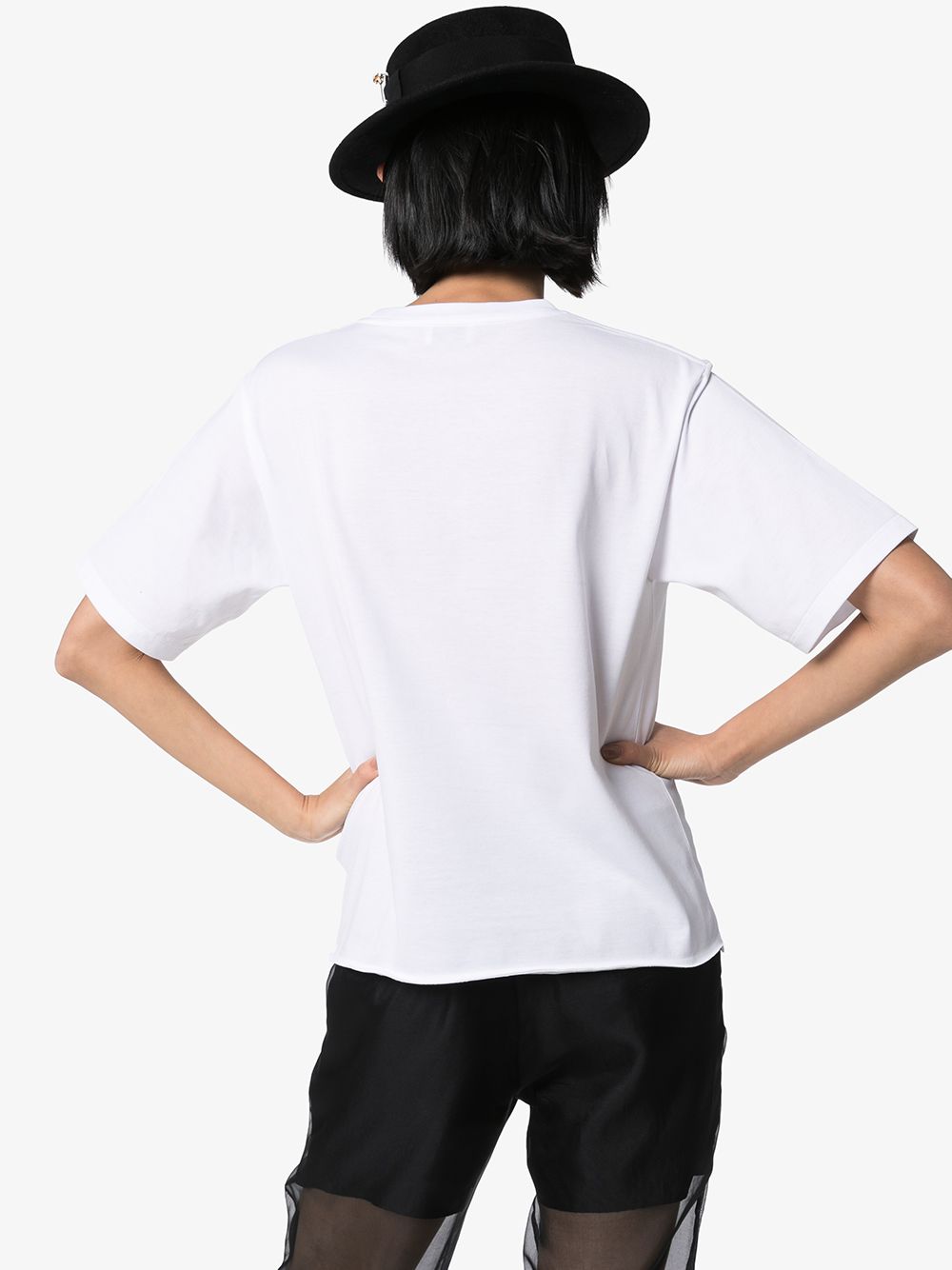 Saint Laurent  T-shirts and Polos White - VivaceVenus