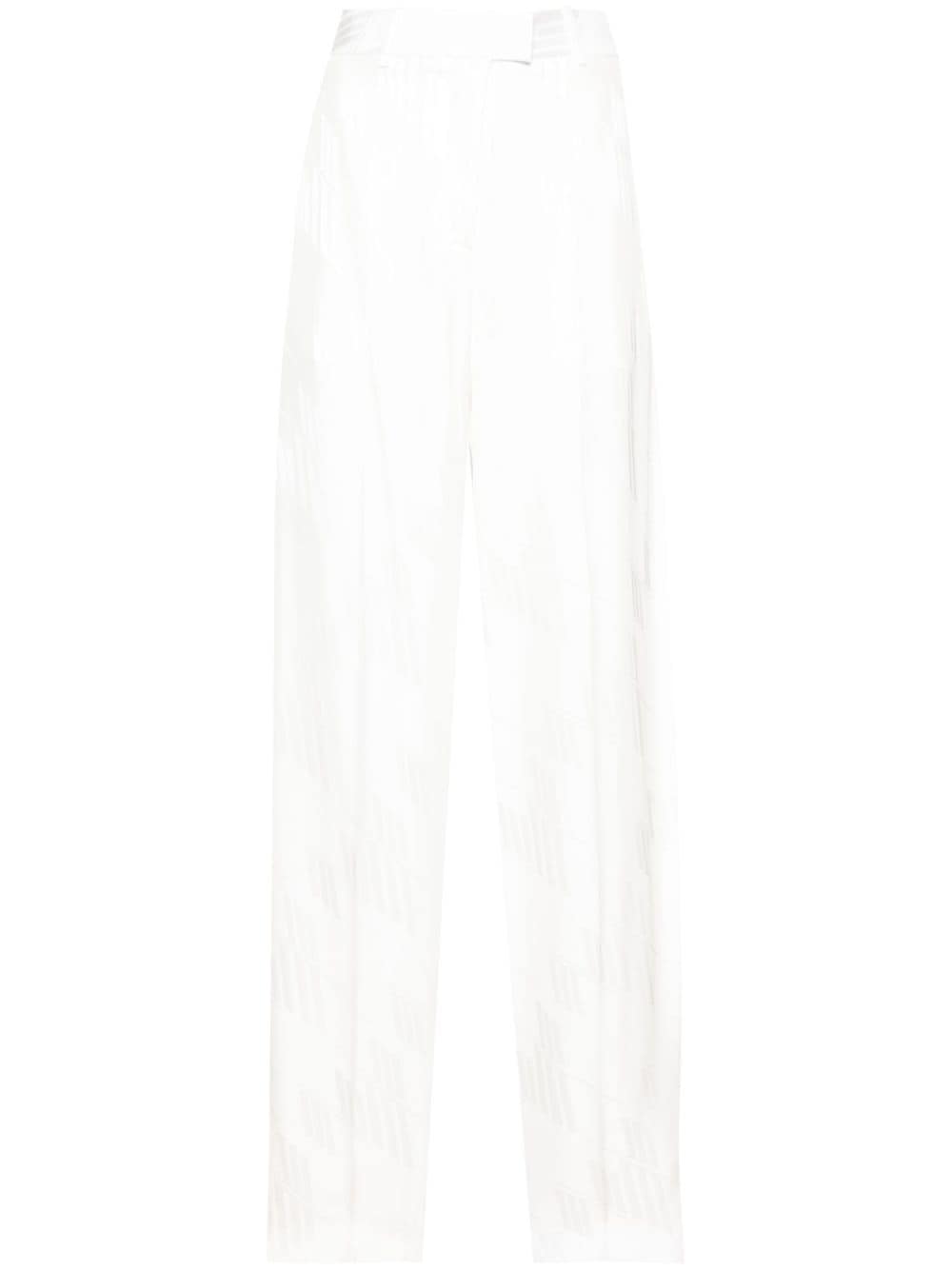 The Attico Trousers White - VivaceVenus