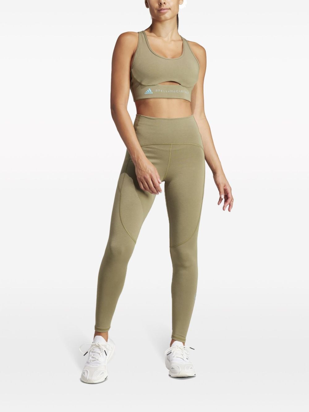 Adidas By Stella McCartney Trousers Green - VivaceVenus