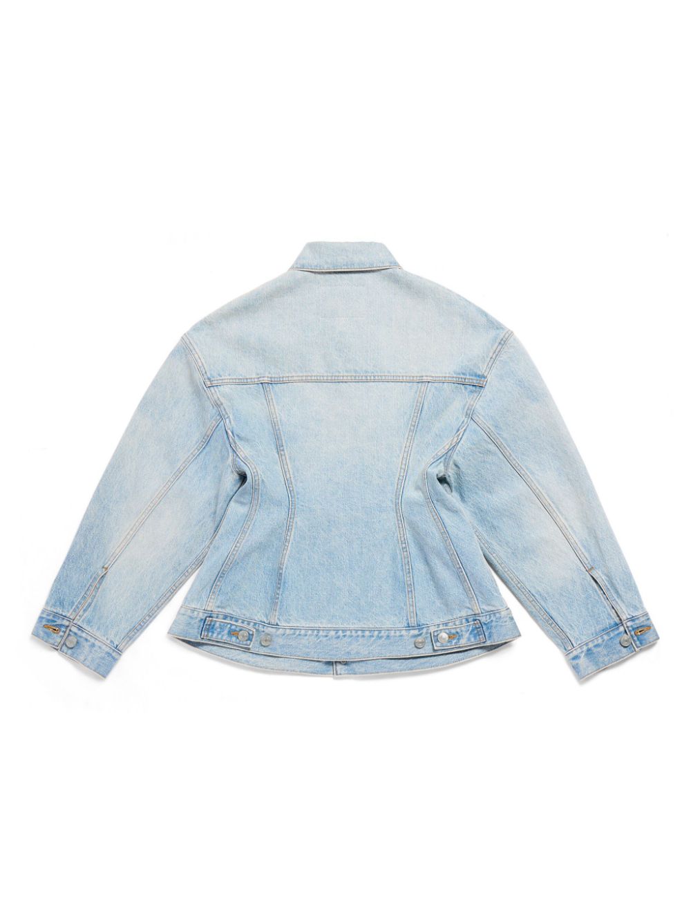 Balenciaga Coats Clear Blue - VivaceVenus