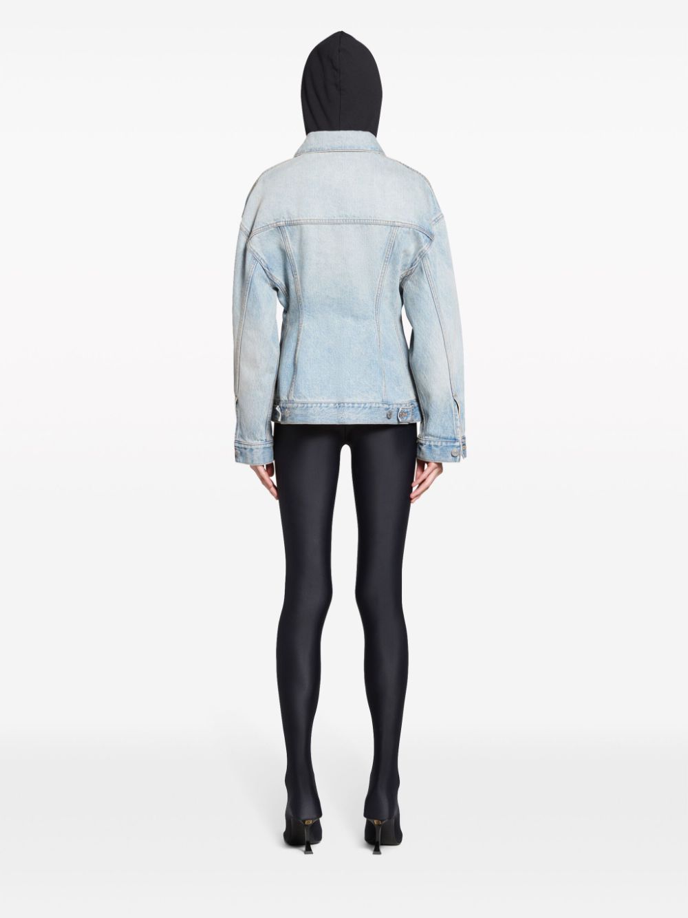 Balenciaga Coats Clear Blue - VivaceVenus