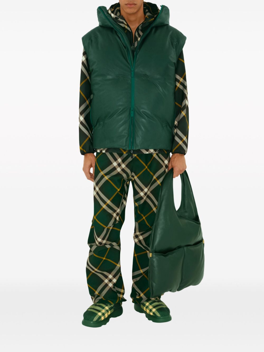 Burberry Trousers Green - VivaceVenus