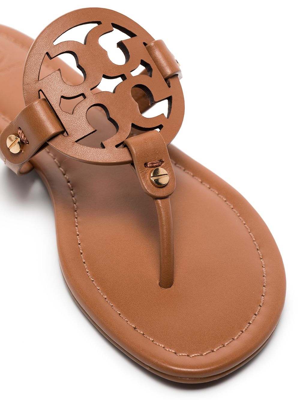 Tory Burch Sandals Leather Brown - VivaceVenus