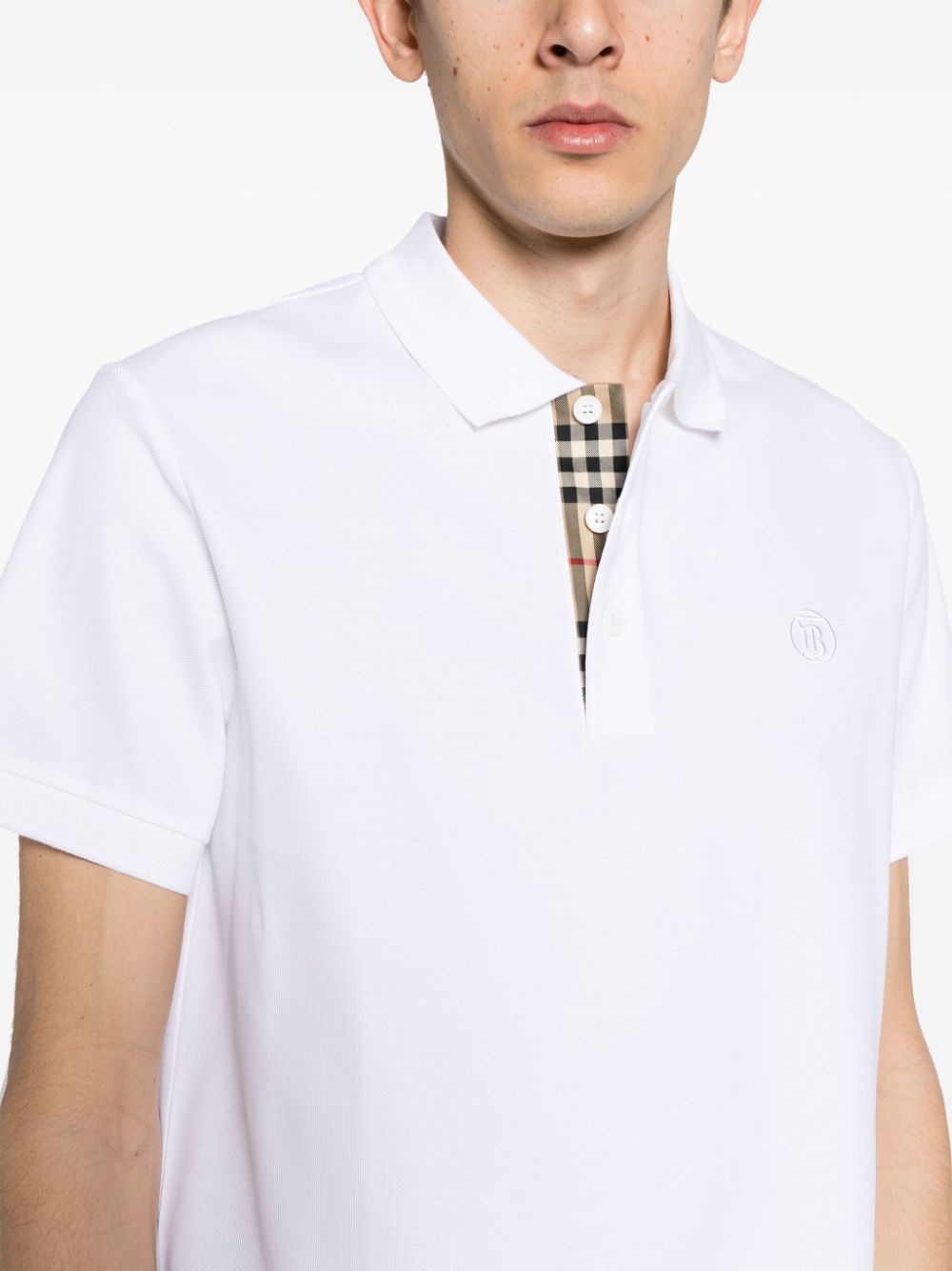 Burberry T-shirts and Polos White - VivaceVenus