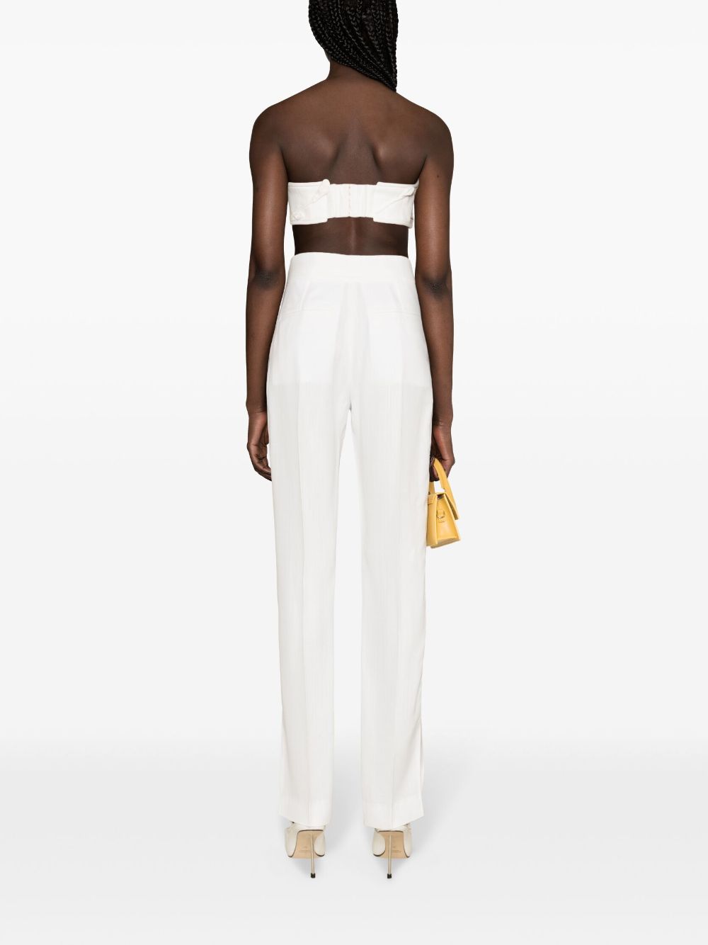 JACQUEMUS Trousers White - VivaceVenus