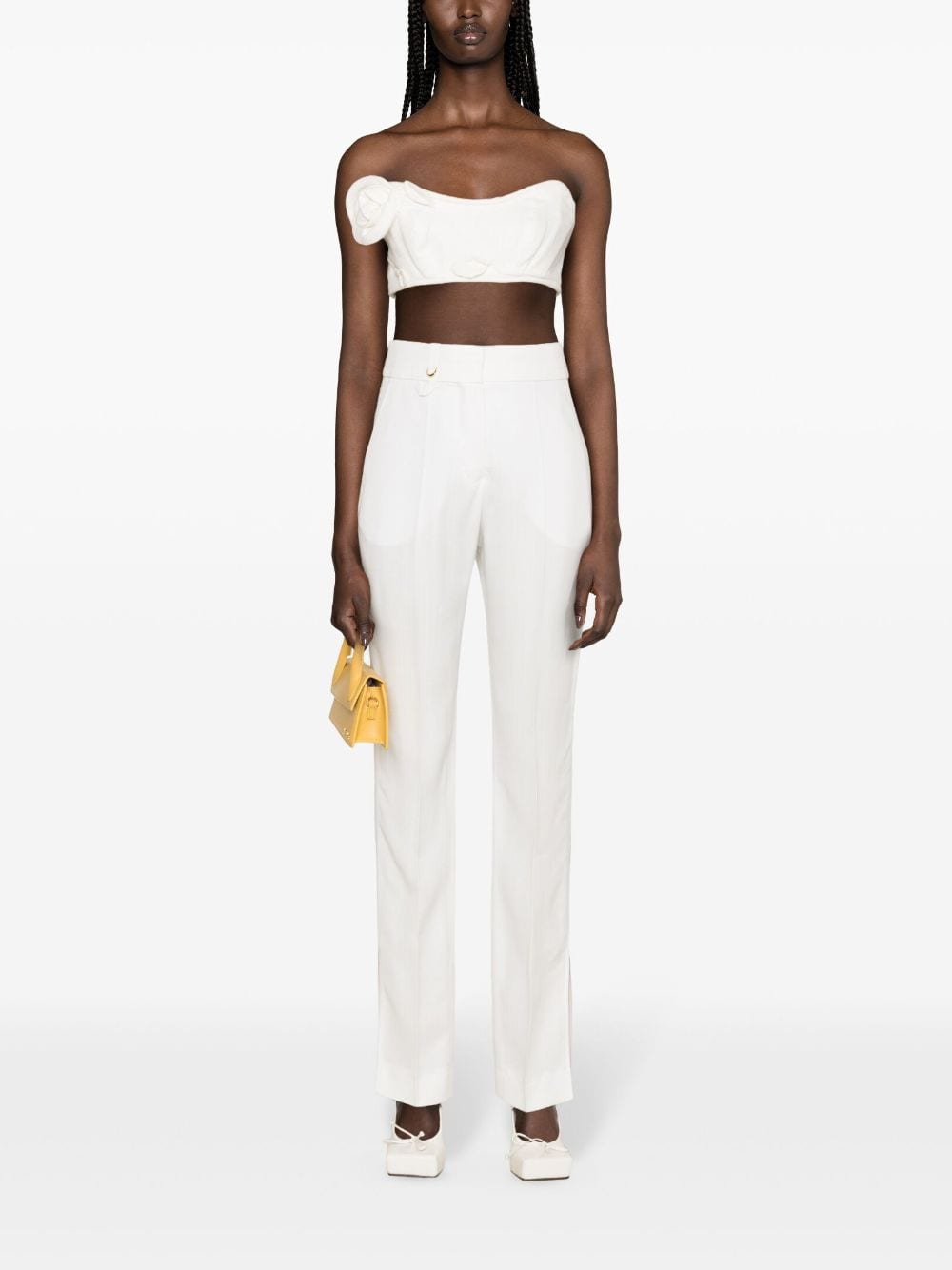 JACQUEMUS Trousers White - VivaceVenus