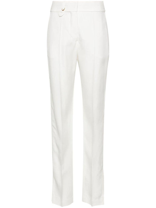 JACQUEMUS Trousers White - VivaceVenus