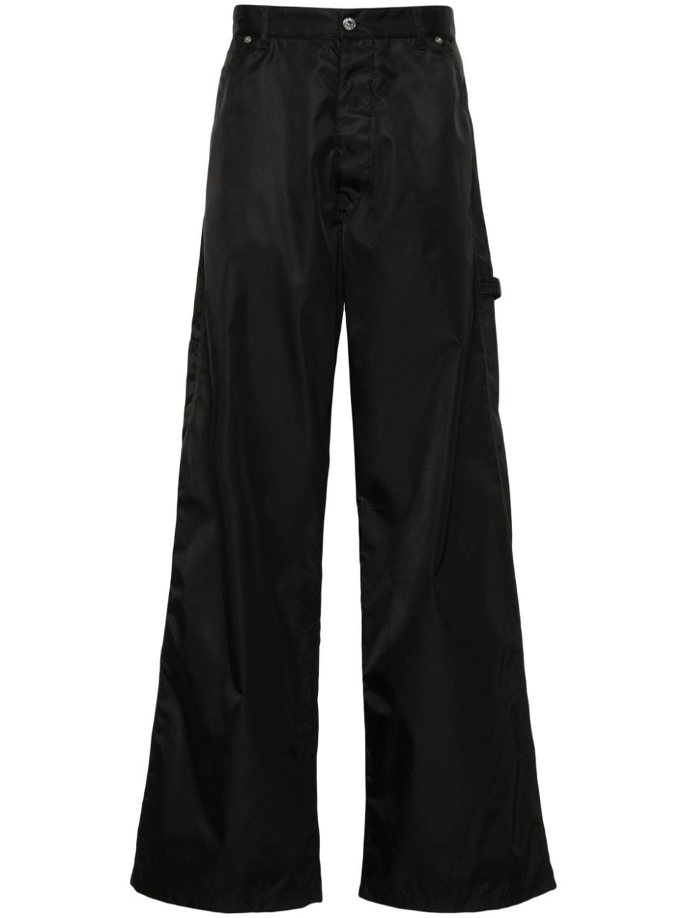 Off White Trousers Black - VivaceVenus