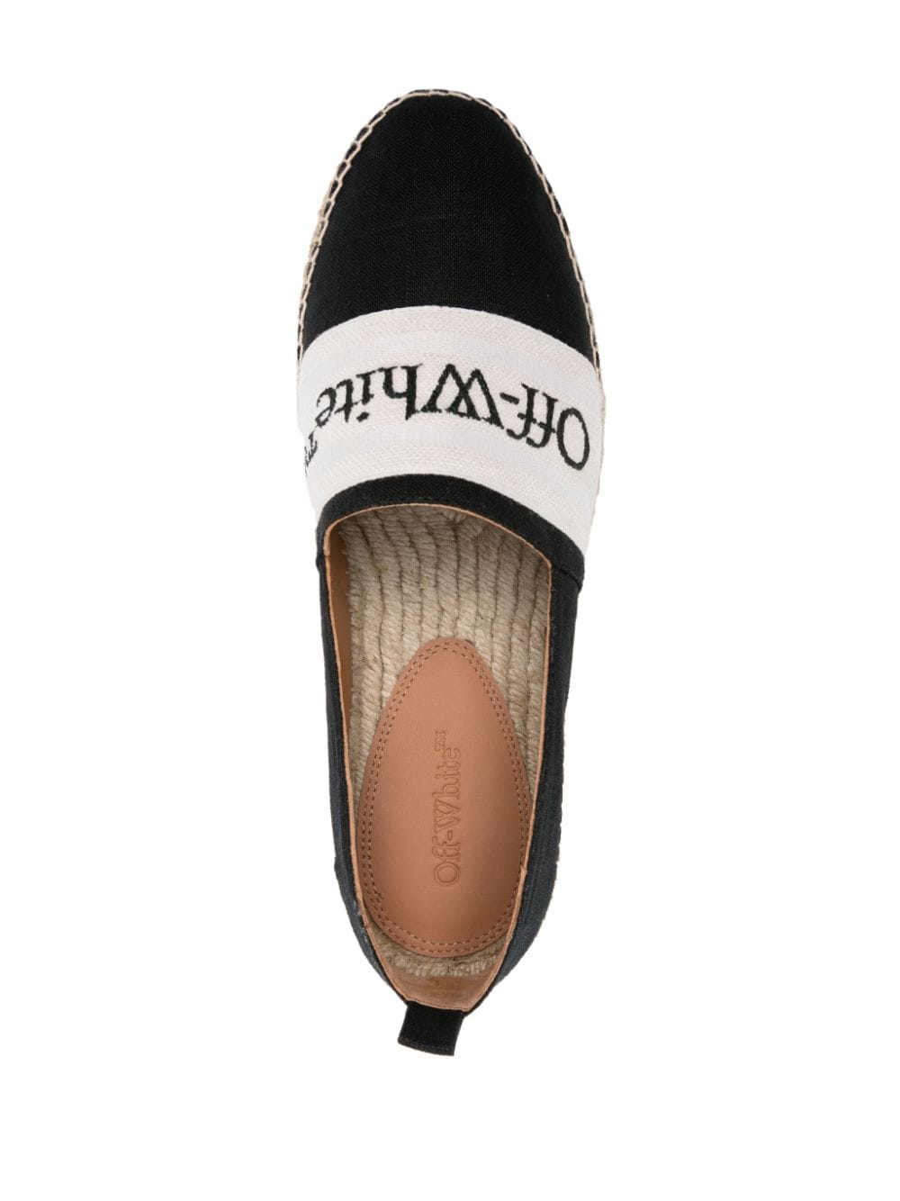 Off White Flat shoes Black - VivaceVenus