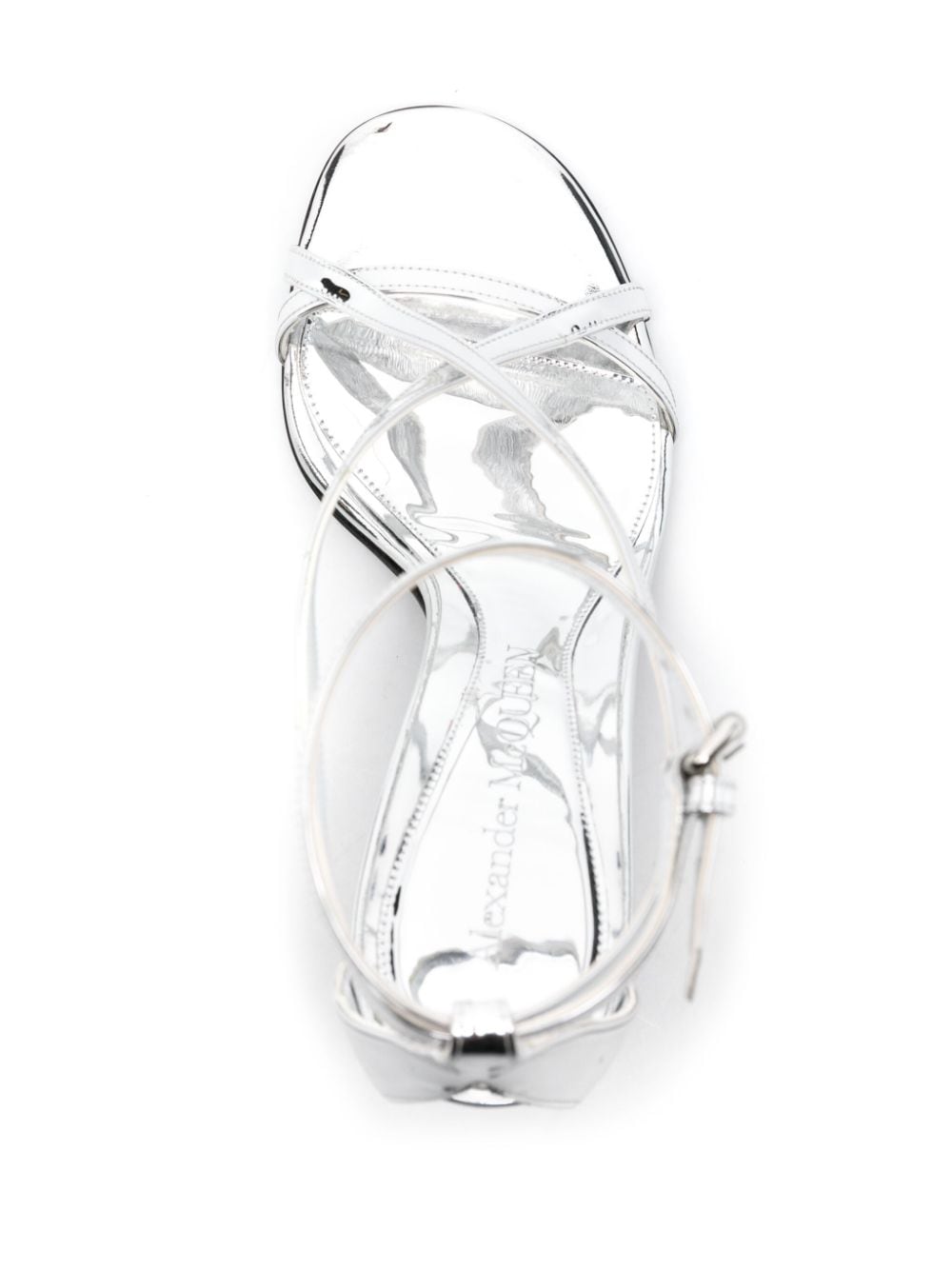 Alexander McQueen Sandals Silver - VivaceVenus