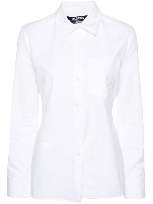 JACQUEMUS Shirts White - VivaceVenus