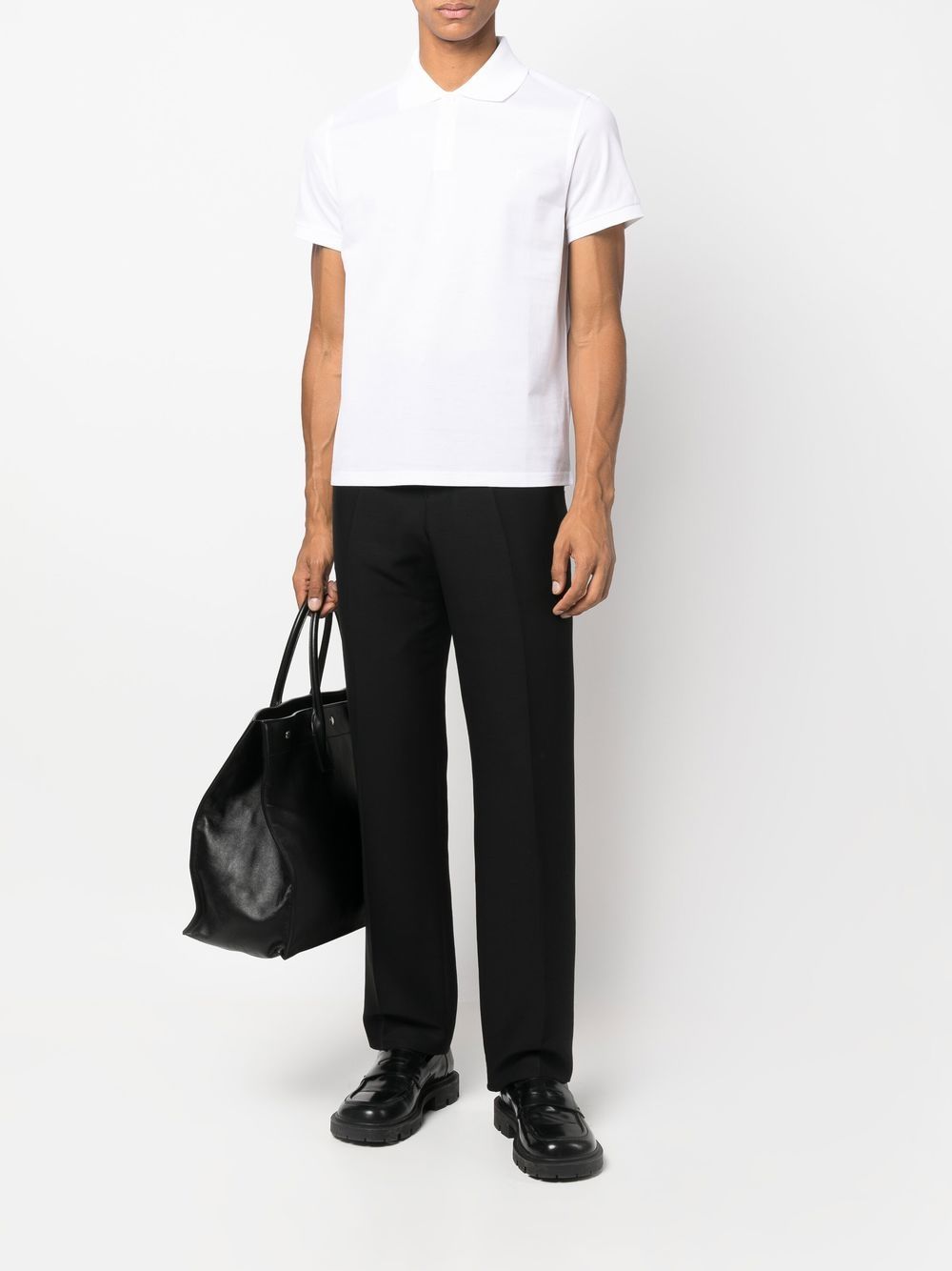 Saint Laurent  T-shirts and Polos White - VivaceVenus