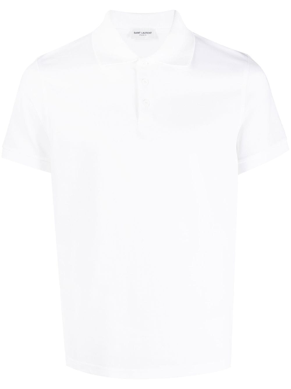 Saint Laurent  T-shirts and Polos White - VivaceVenus