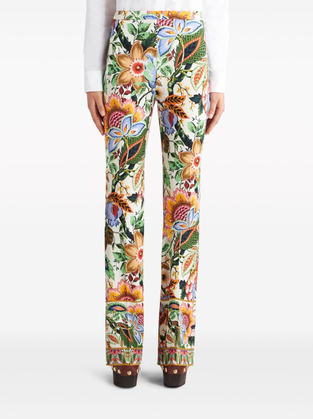 Etro Trousers White - VivaceVenus