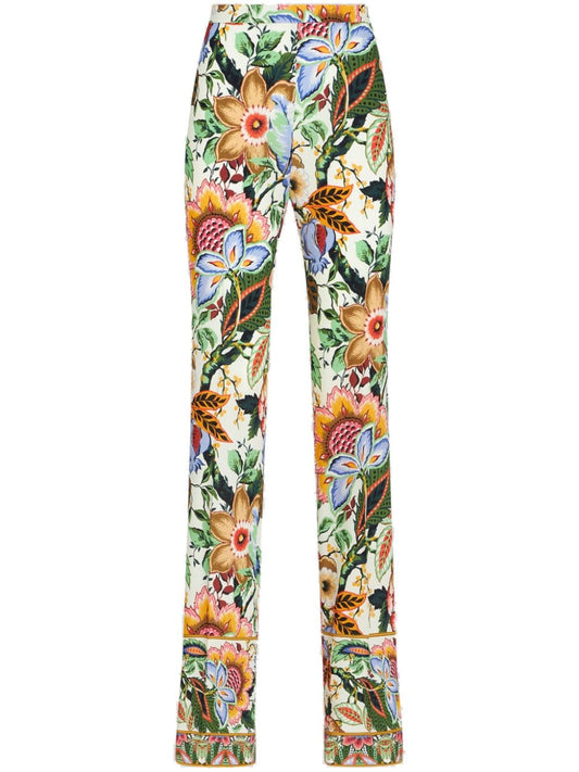 Etro Trousers White - VivaceVenus