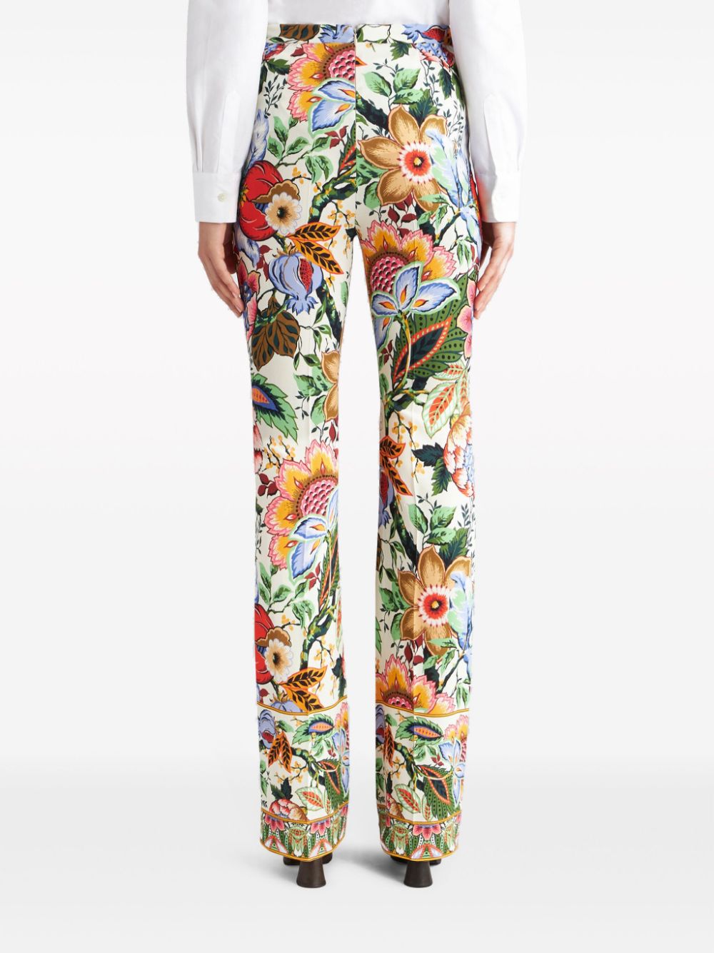 Etro Trousers White - VivaceVenus