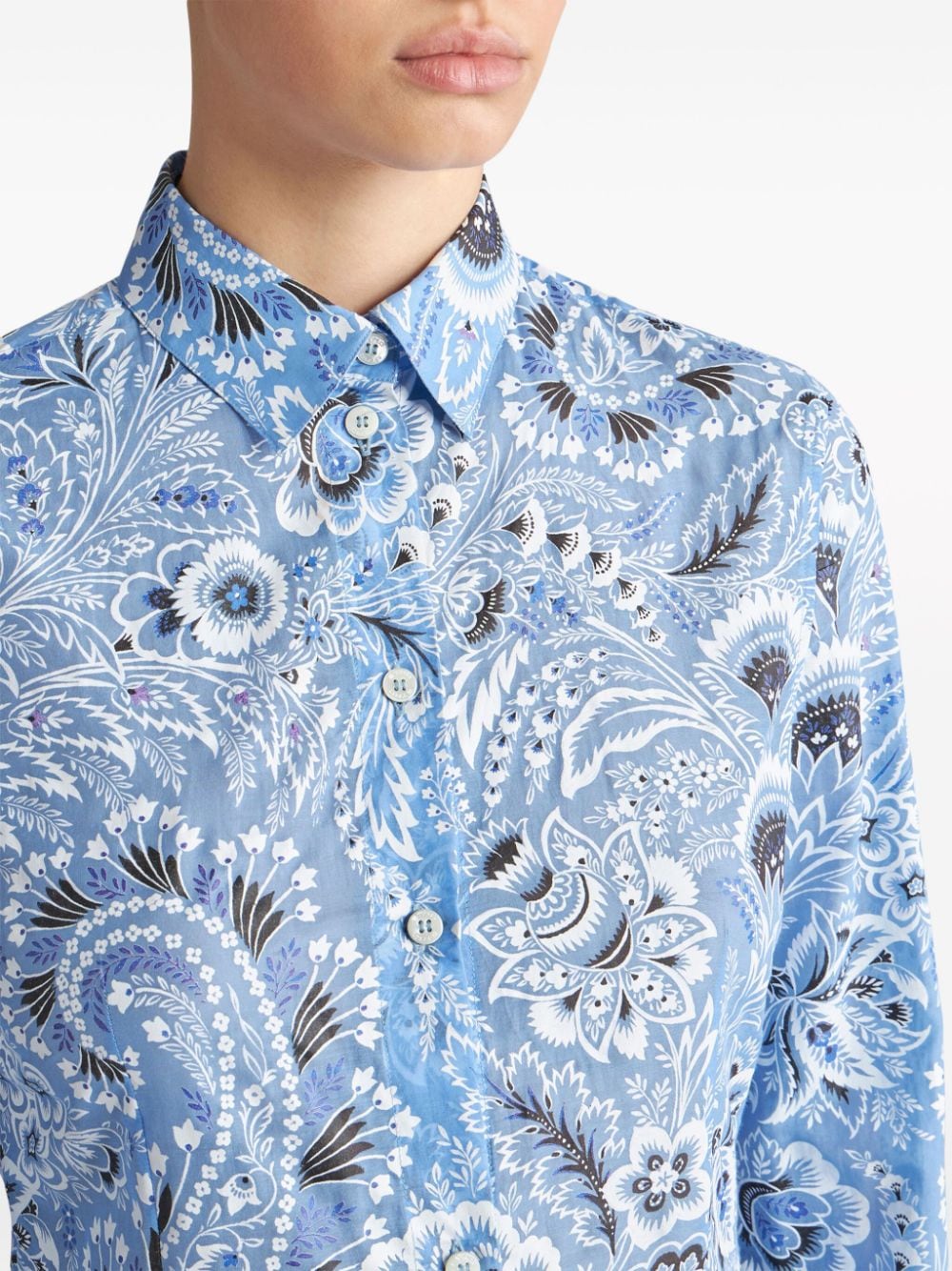 Etro Shirts Clear Blue - VivaceVenus