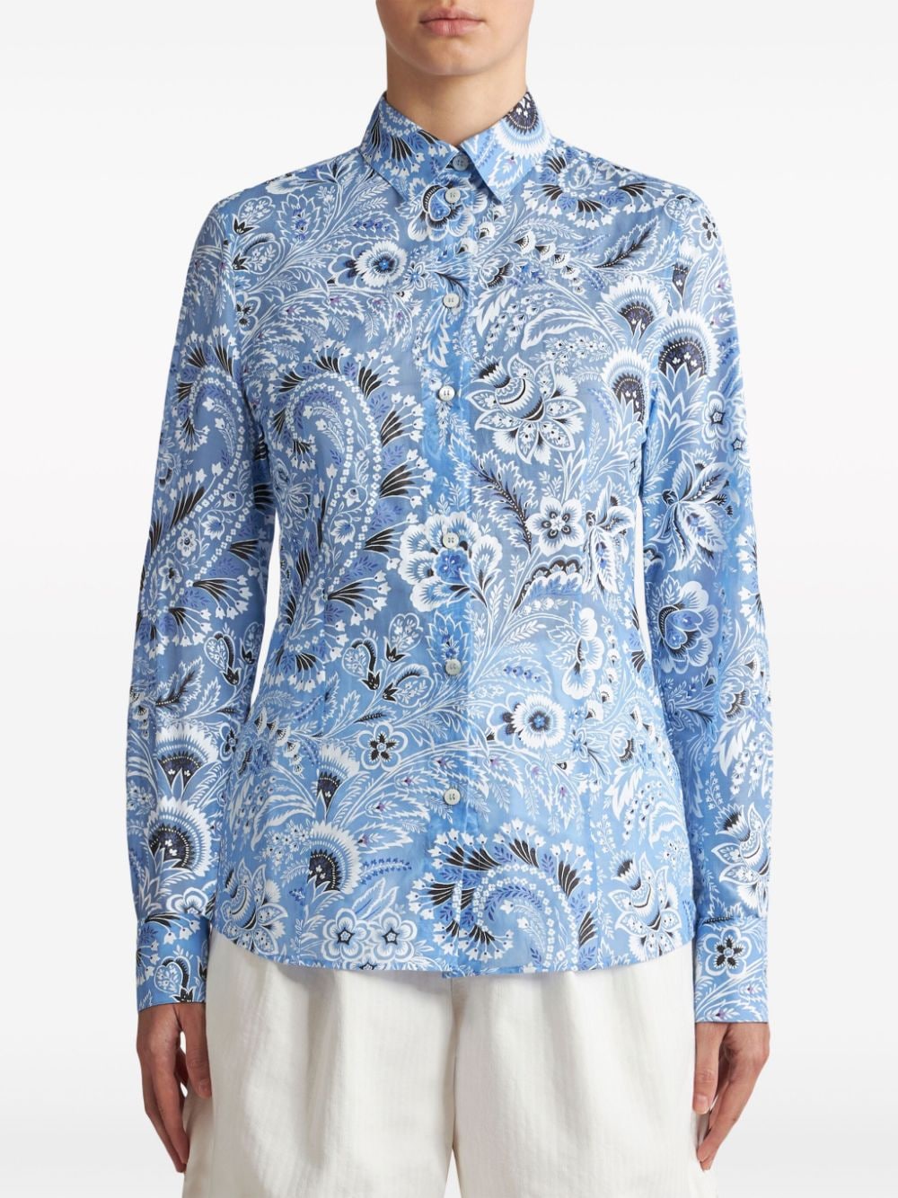 Etro Shirts Clear Blue - VivaceVenus