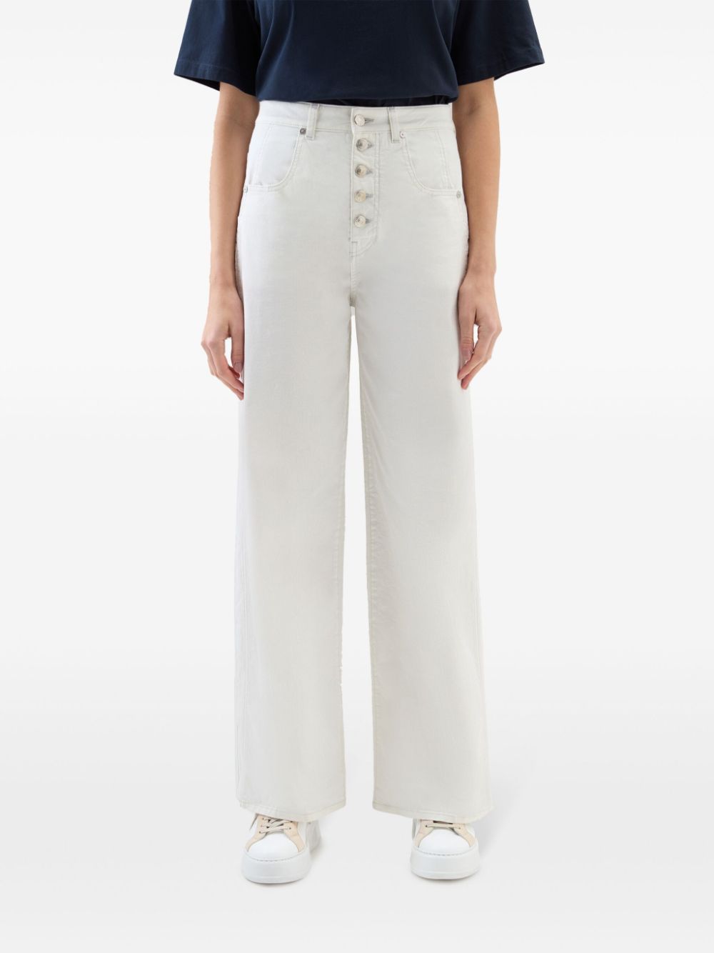 Woolrich Jeans White - VivaceVenus