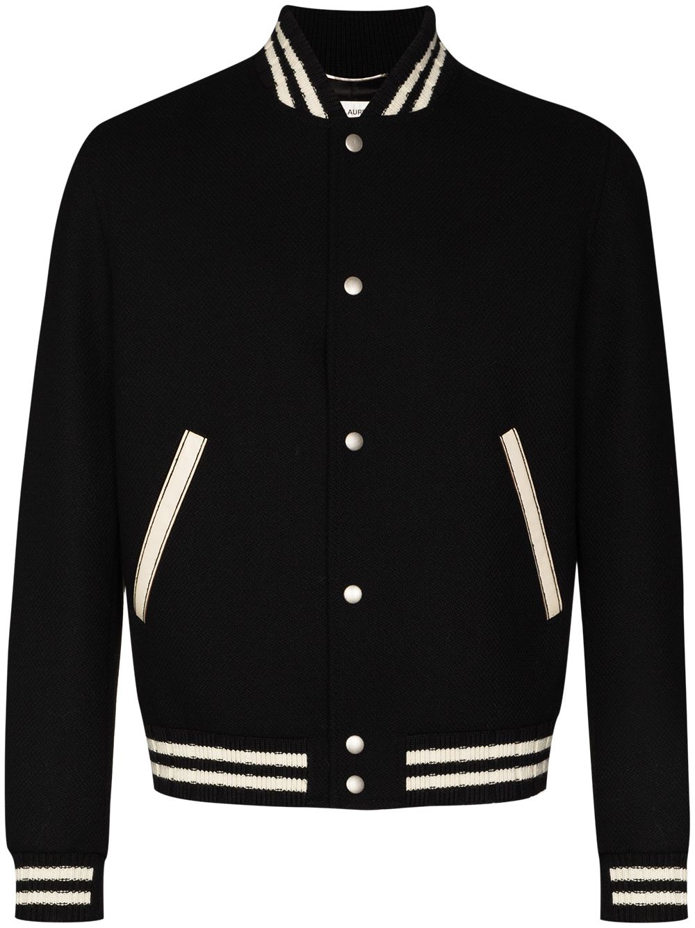 Saint Laurent  Coats Black - VivaceVenus