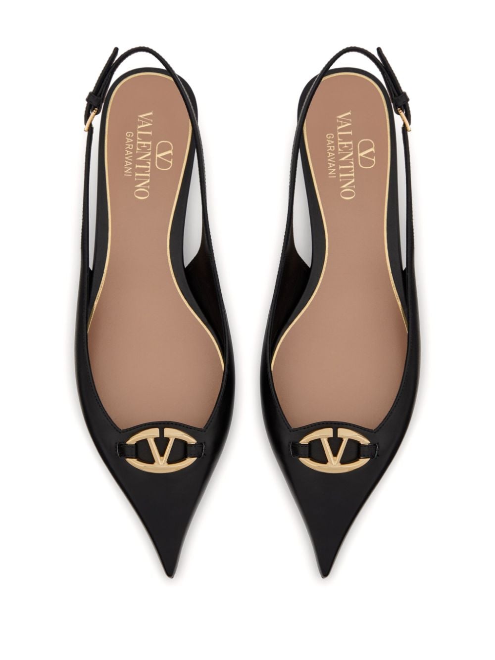 Valentino Garavani Flat shoes Black - VivaceVenus