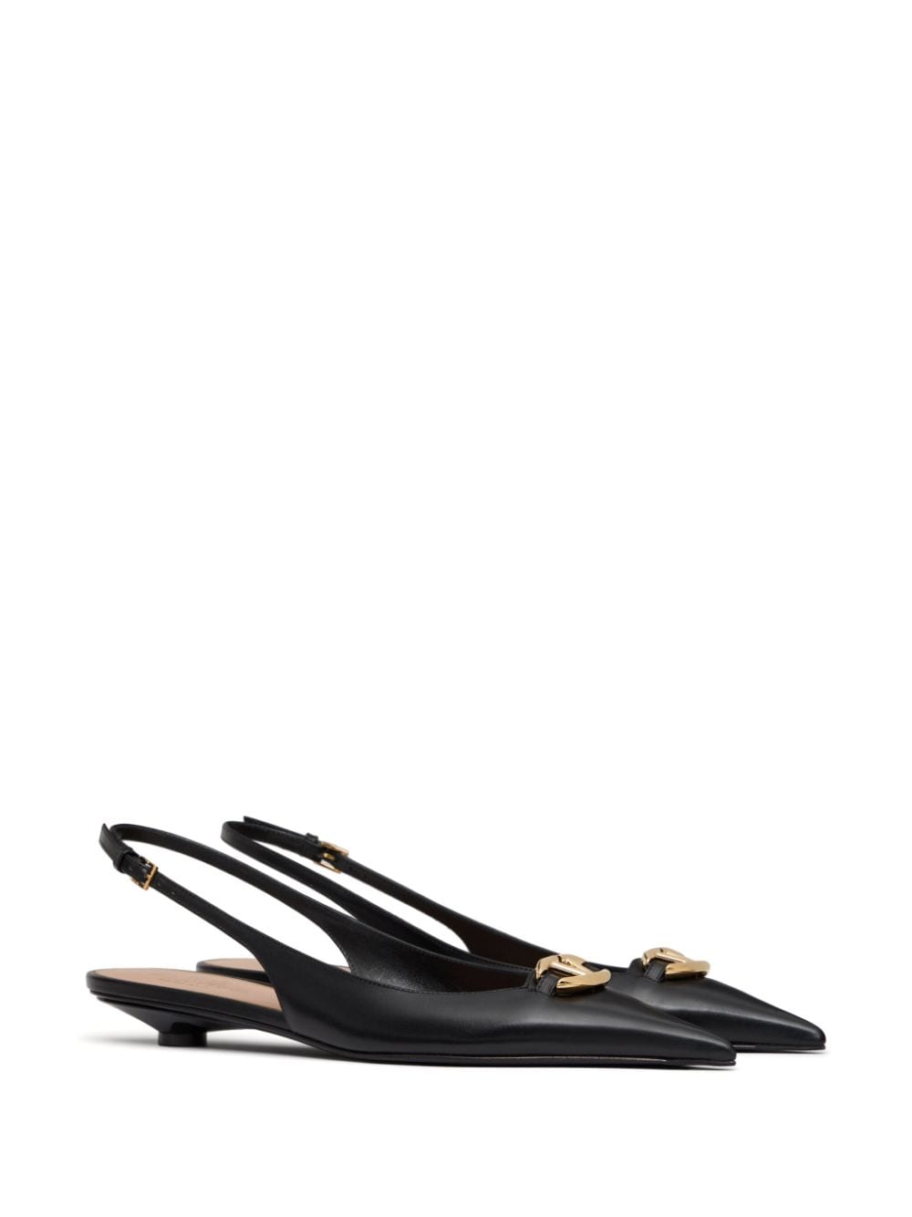 Valentino Garavani Flat shoes Black - VivaceVenus