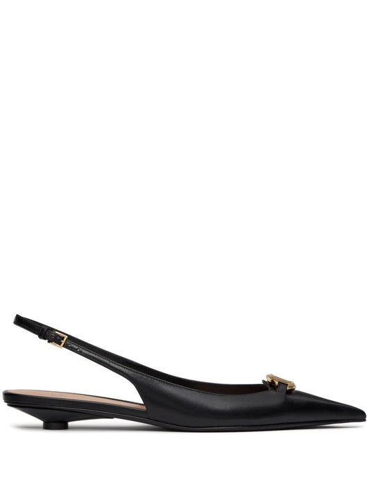 Valentino Garavani Flat shoes Black - VivaceVenus