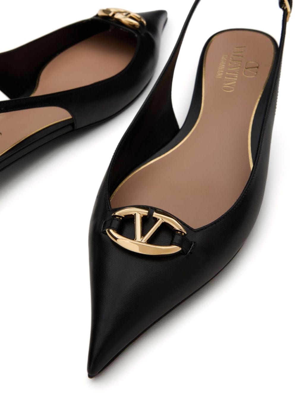 Valentino Garavani Flat shoes Black - VivaceVenus