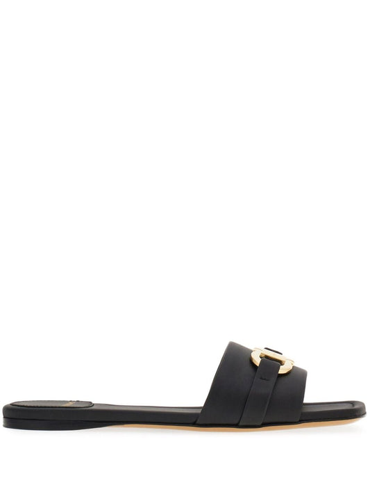 Ferragamo Sandals Black - VivaceVenus