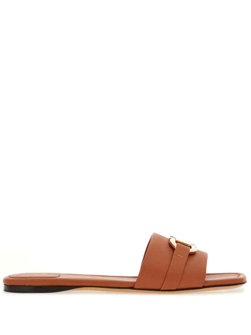 Ferragamo Sandals Leather Brown - VivaceVenus