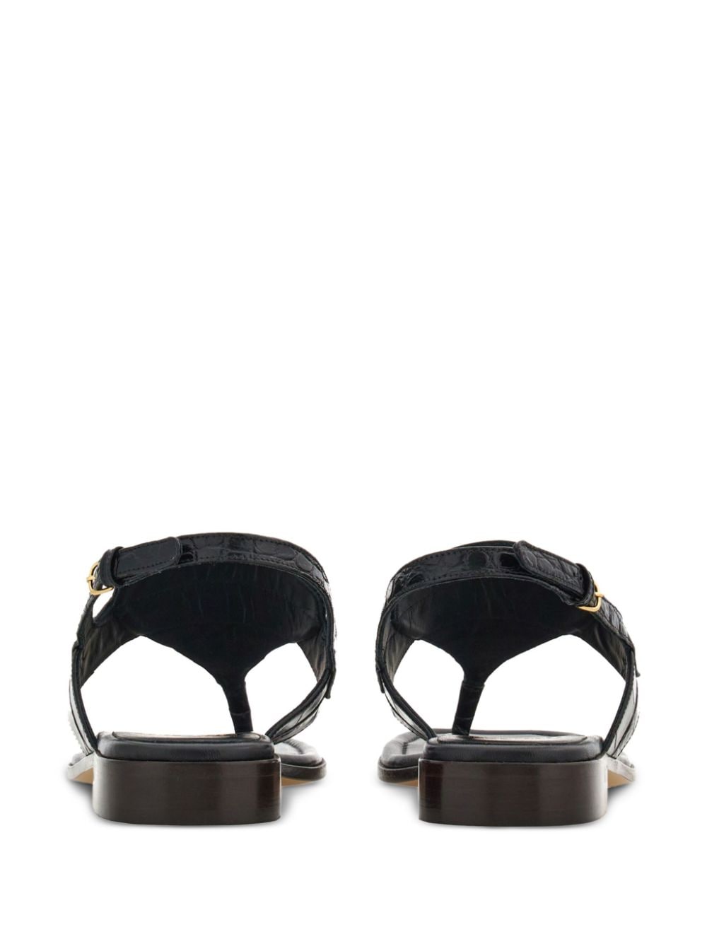 Ferragamo Sandals Black - VivaceVenus