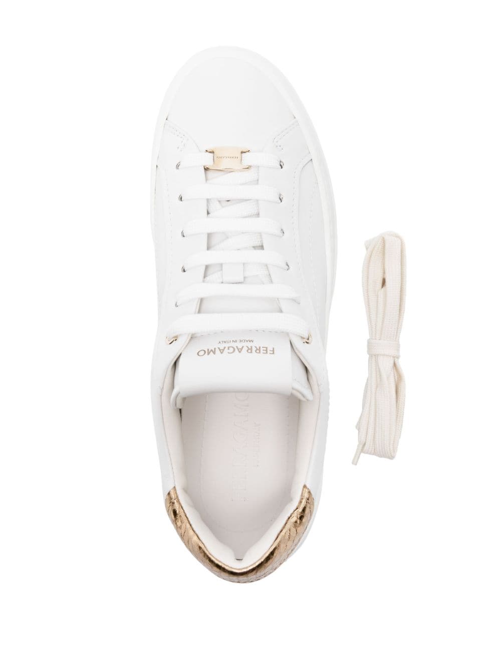 Ferragamo Sneakers White - VivaceVenus