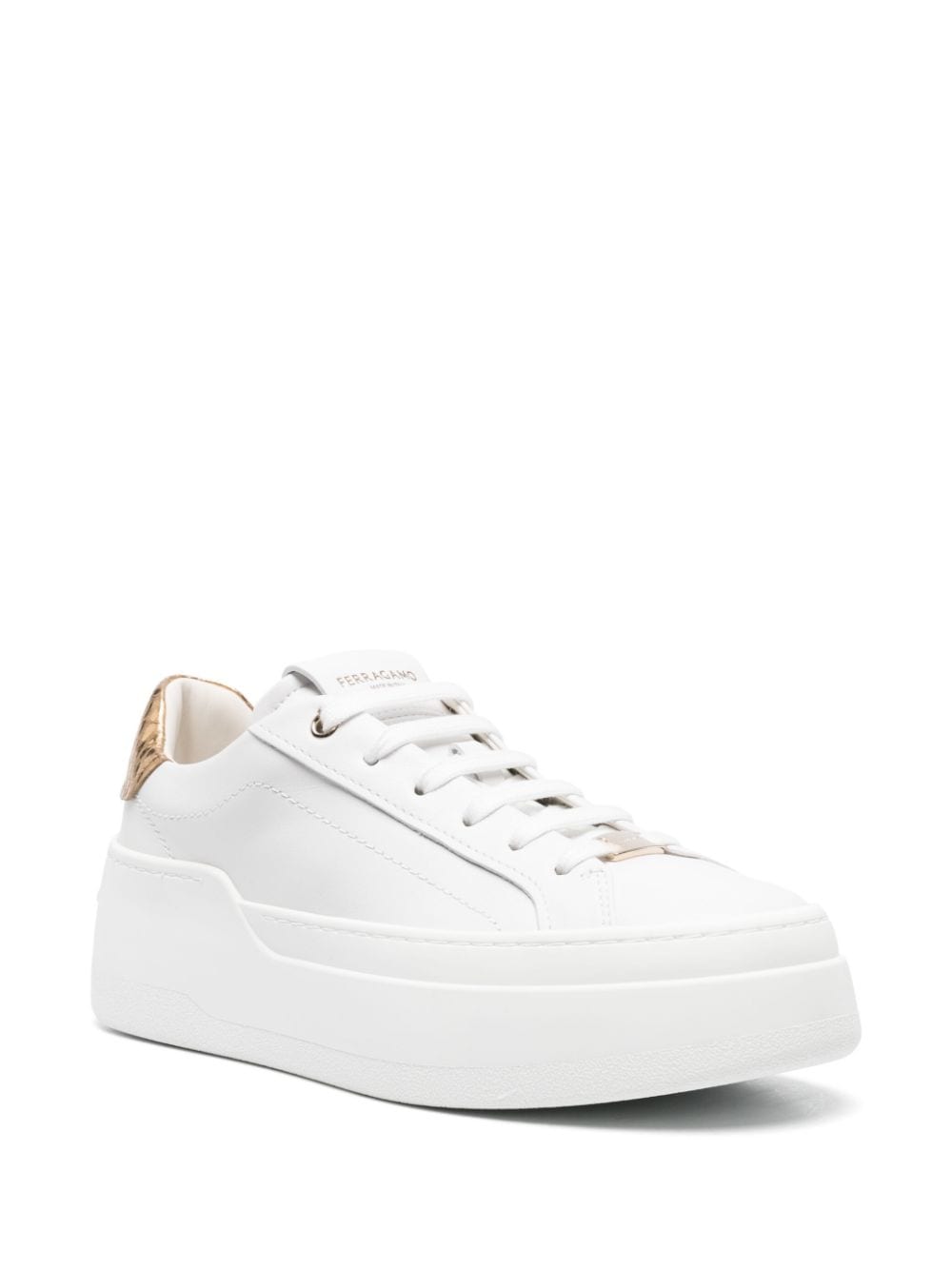 Ferragamo Sneakers White - VivaceVenus