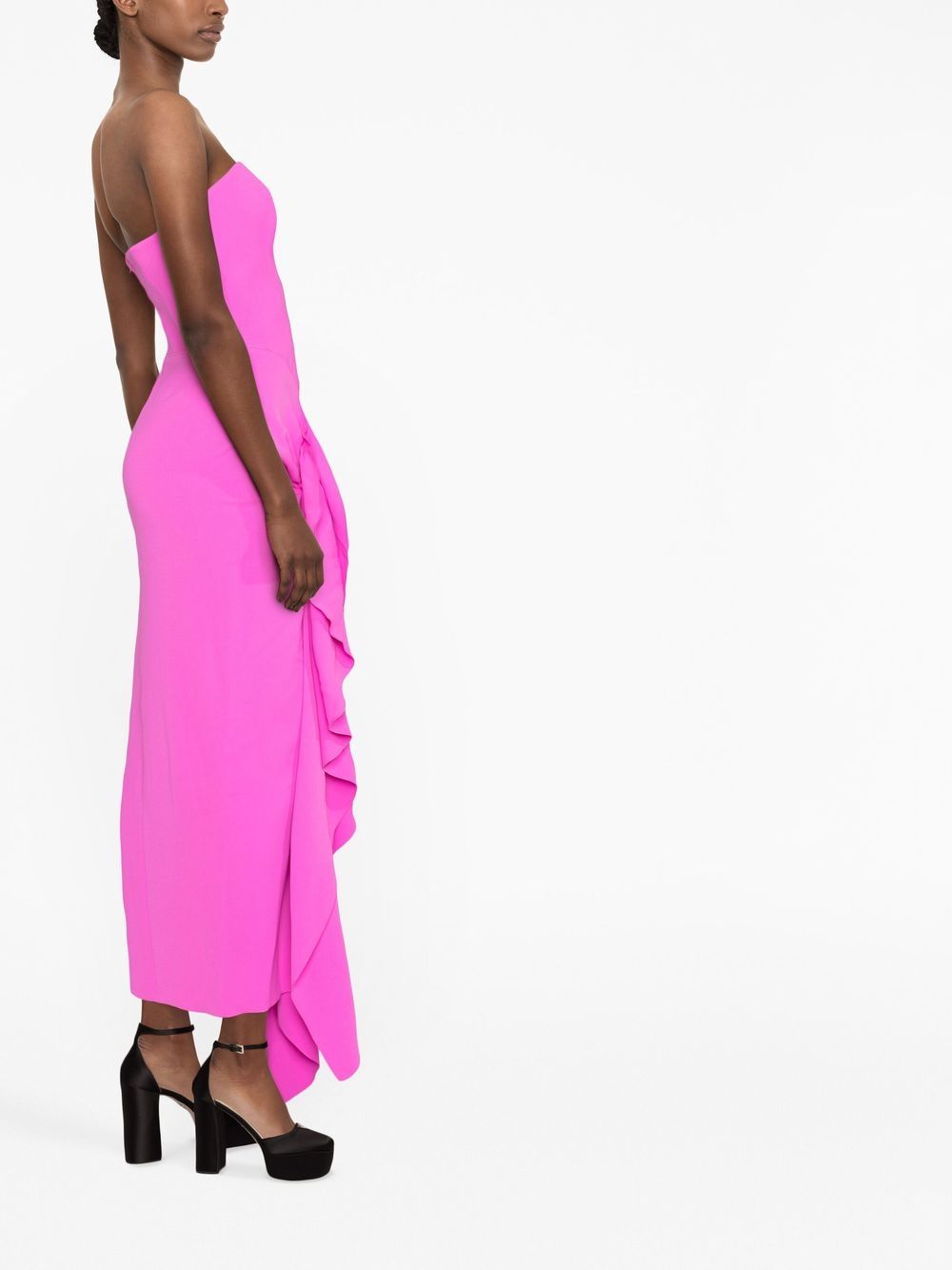 Solace London Dresses Fuchsia - VivaceVenus